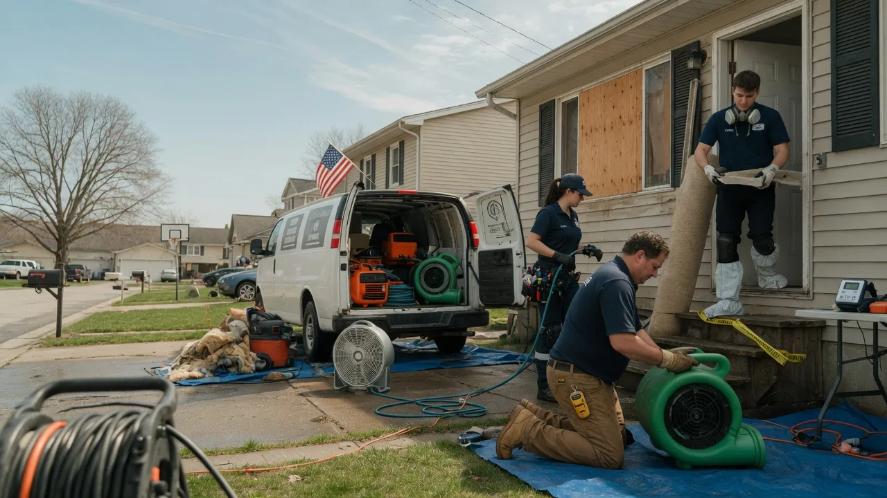 Water Damage Restoration in Moorhead, IA near me
